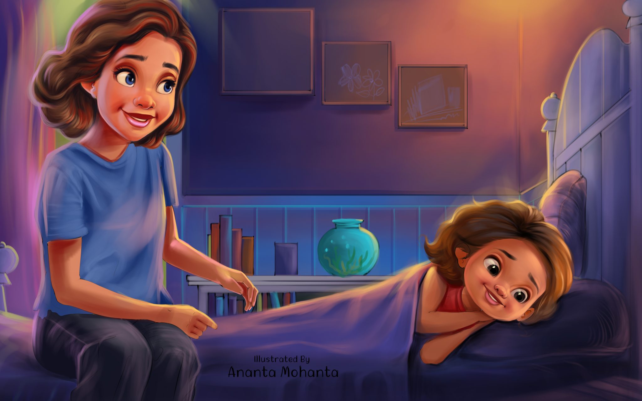 Children's Book Illustration by Ananta Mohanta