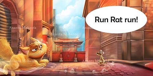 children's book illustration by Ananta Mohanta