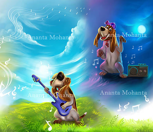 children's book illustrator- Ananta Mohanta