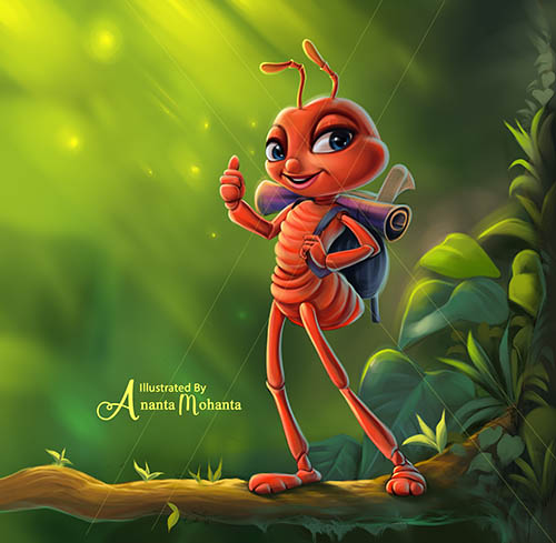 children's book illustrators- Ananta Mohanta