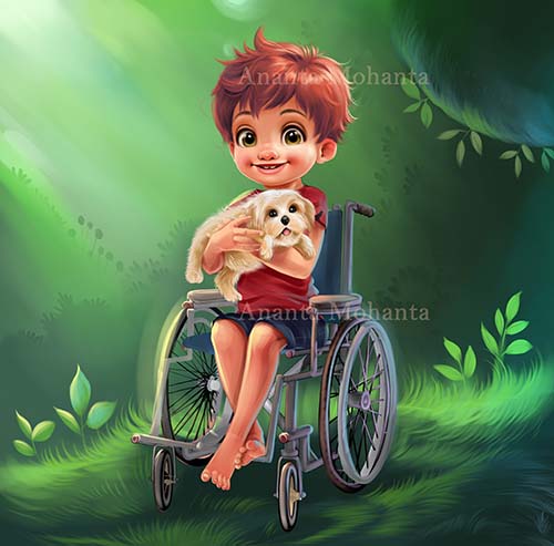 finding illustrators for a children’s book - Ananta Mohanta