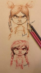 children's book illustrator for hire - Ananta Mohanta 