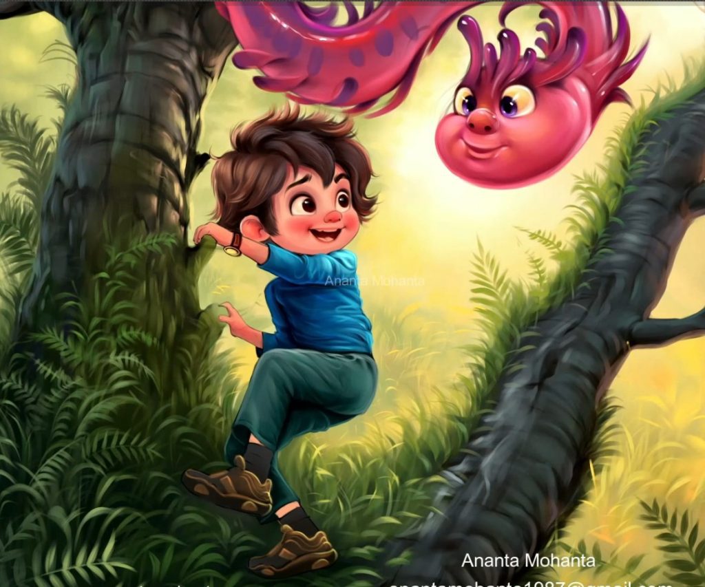 children's book illustrators- Ananta Mohanta