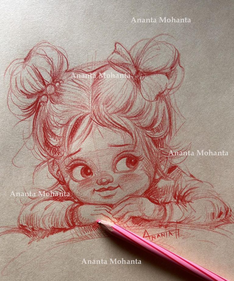 Drawn In The Process Of A Professional Children’s Book Illustrator: From Draft ...