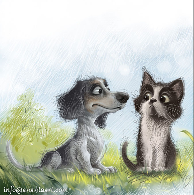 From a Quiet Moment to a Full Story — The Real Work of a Children’s Book Illustrator for Hire